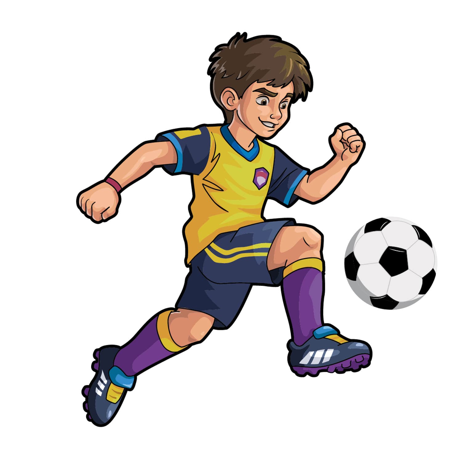 Bota Infantil Con Sticker Andy - vista 2