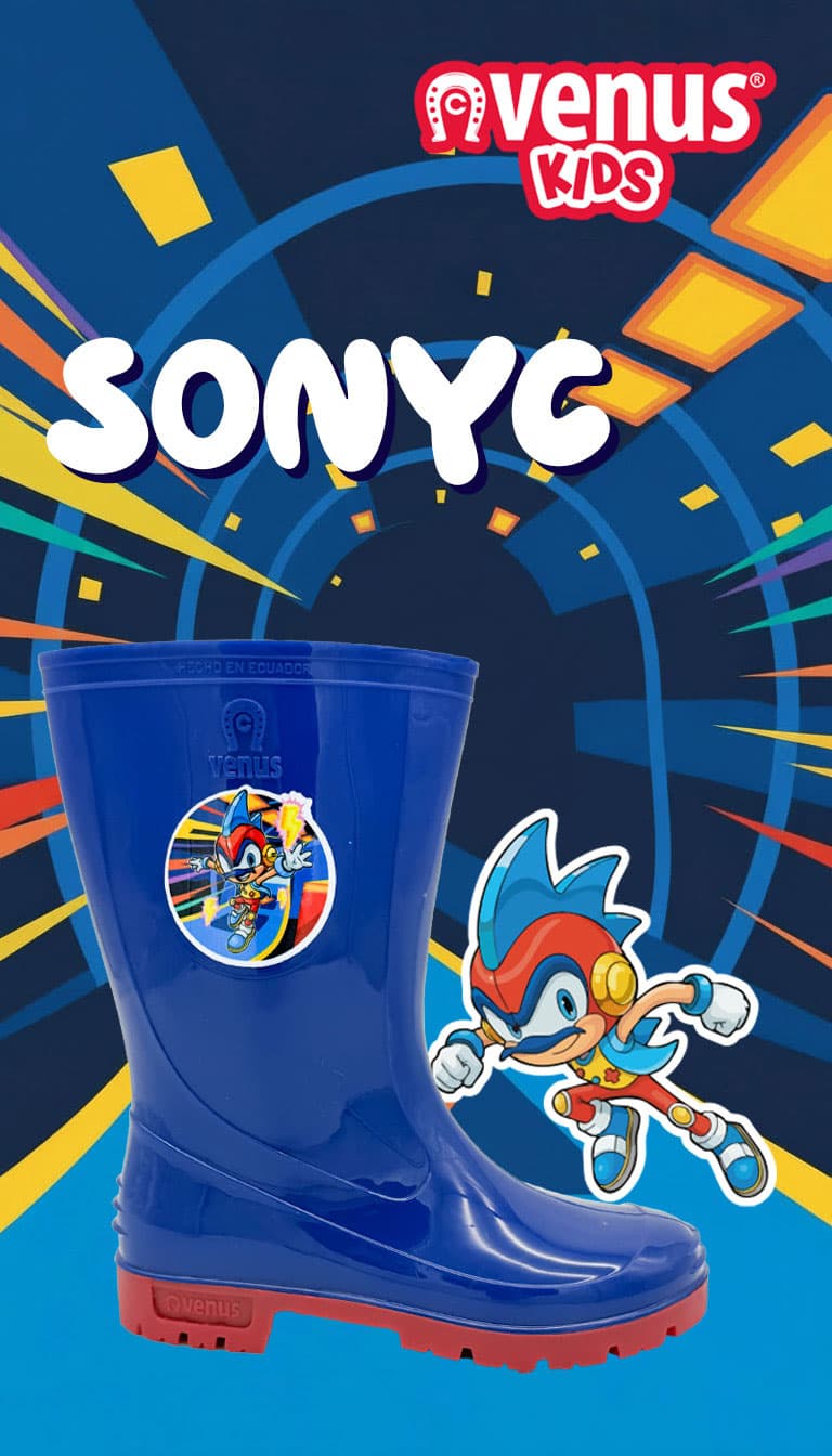 Bota Infantil Con Sticker Sonyc - vista 4