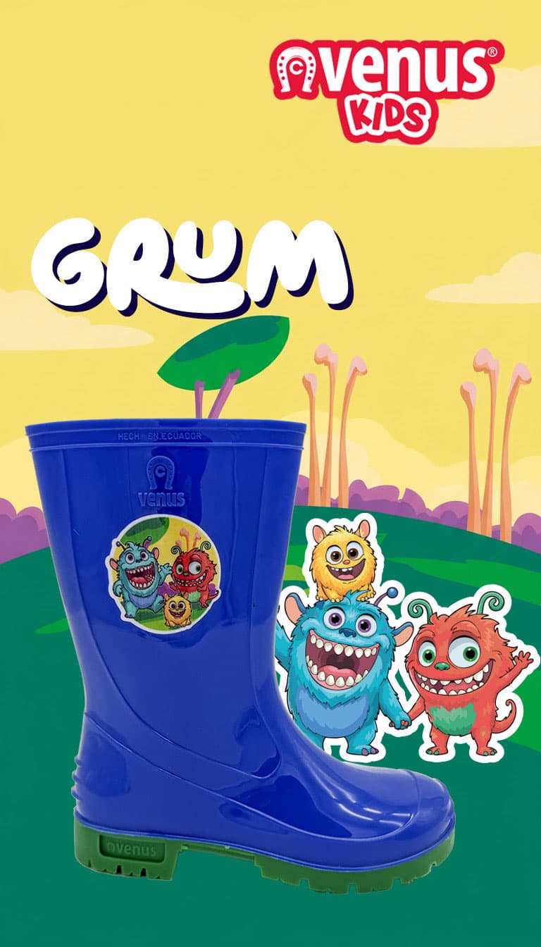 Bota Infantil Con Sticker Grum - vista 4
