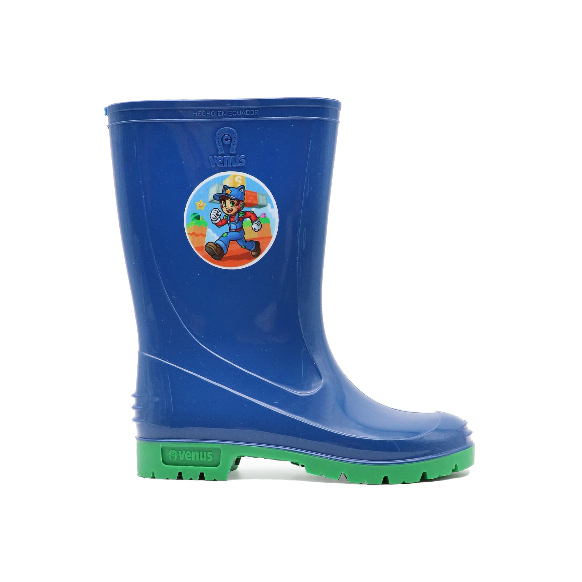 Bota Infantil Con Sticker Rocket