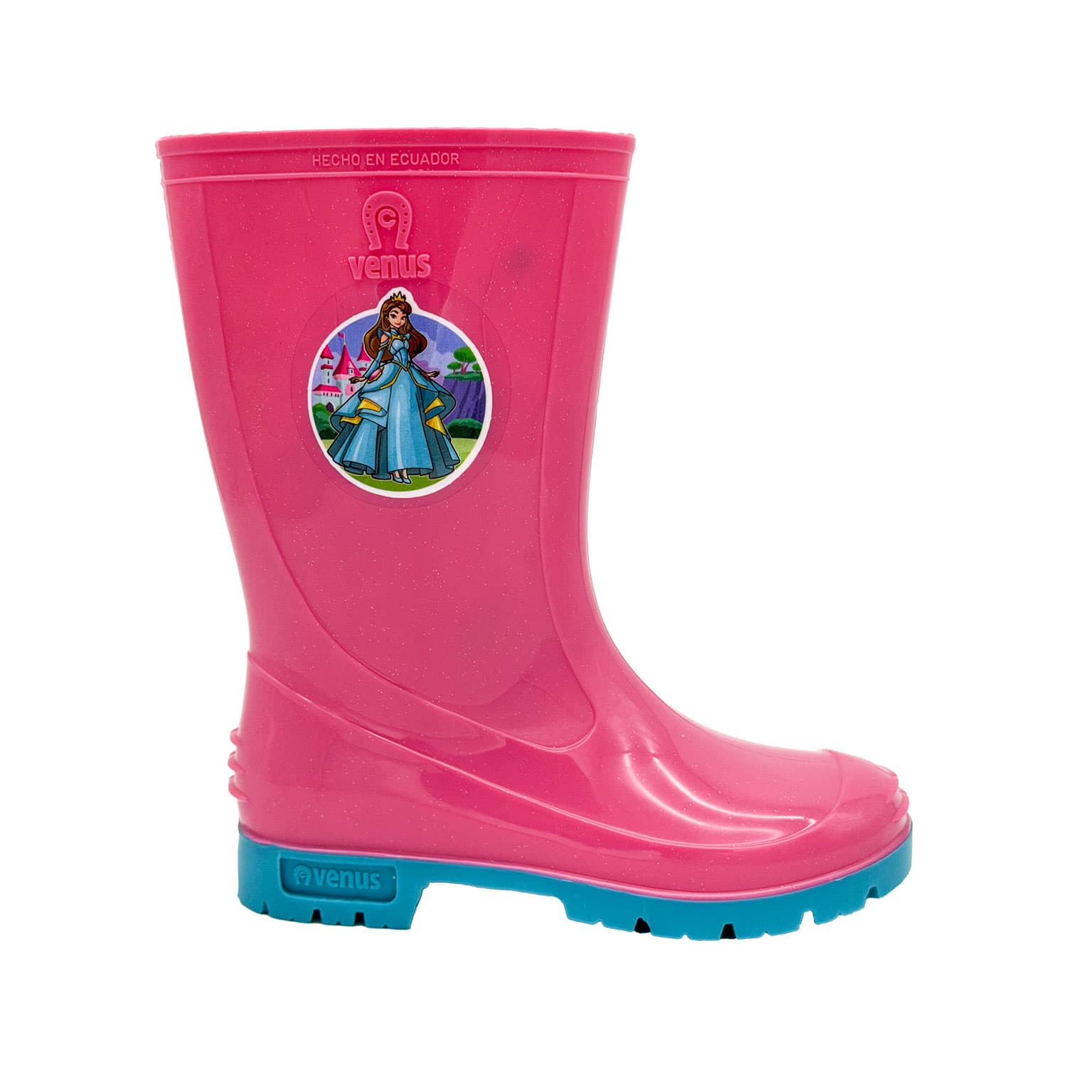 Bota Infantil Con Sticker Luziana