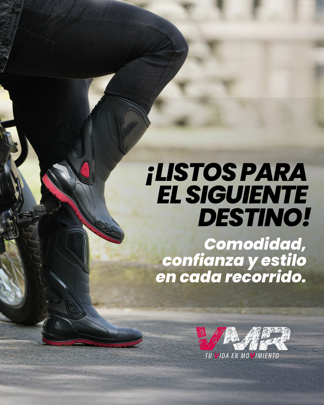 Botas Motociclista VMR