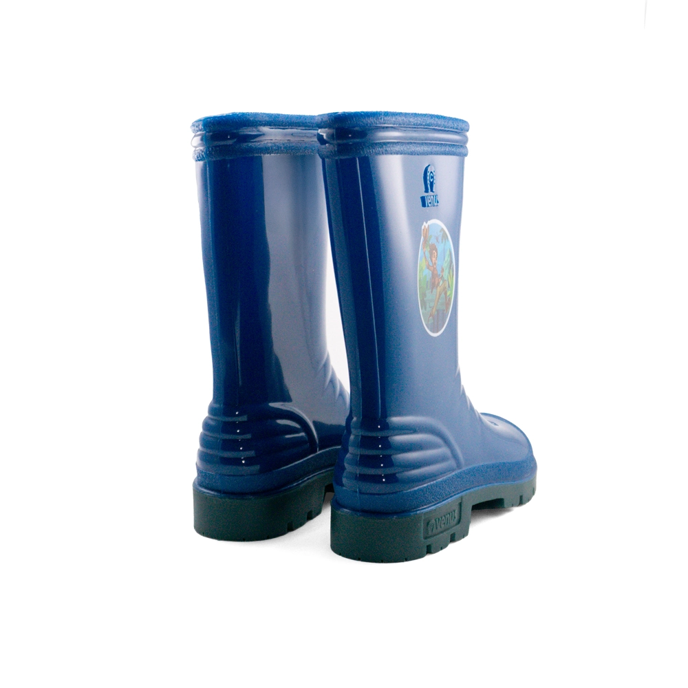 Bota de lluvia infantil Sticker Explorador Venus posterior