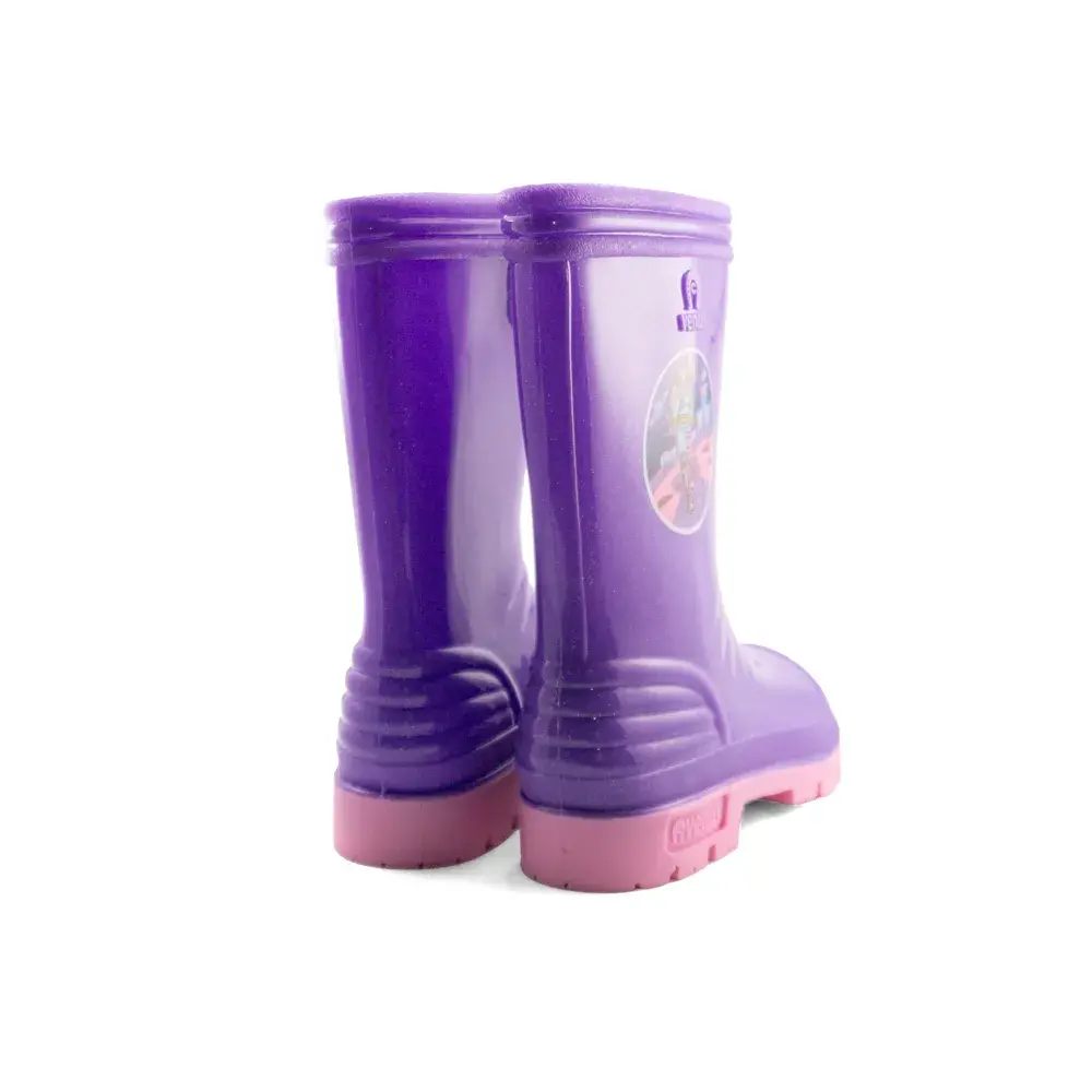 Bota de lluvia infantil Sticker Galactica Venus psterior