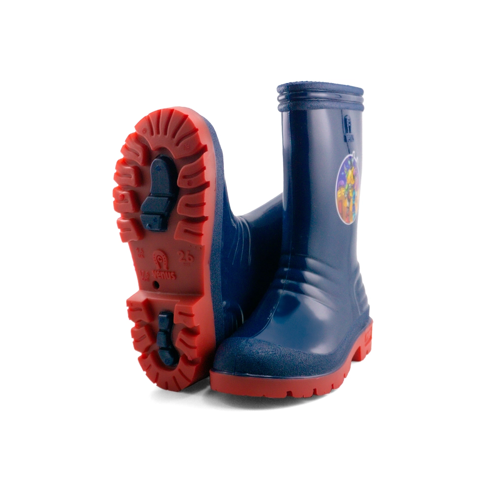 Bota de lluvia infantil Sticker Techtitan Venus Frontal